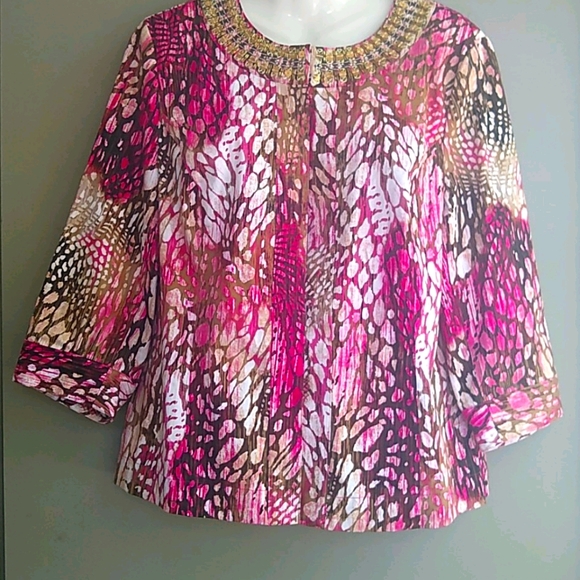 Additions by chico's light weight jacket size 2 - Picture 3 of 11